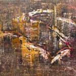 "Fire on the Mountain"

 Stretched Canvas - Regular / Acrylic / 24x48 = $OLD.00